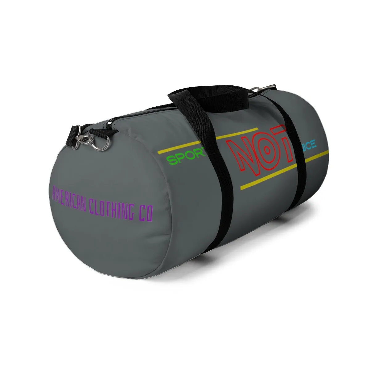 Sports Bag (Sporty Not Nice ) Grey