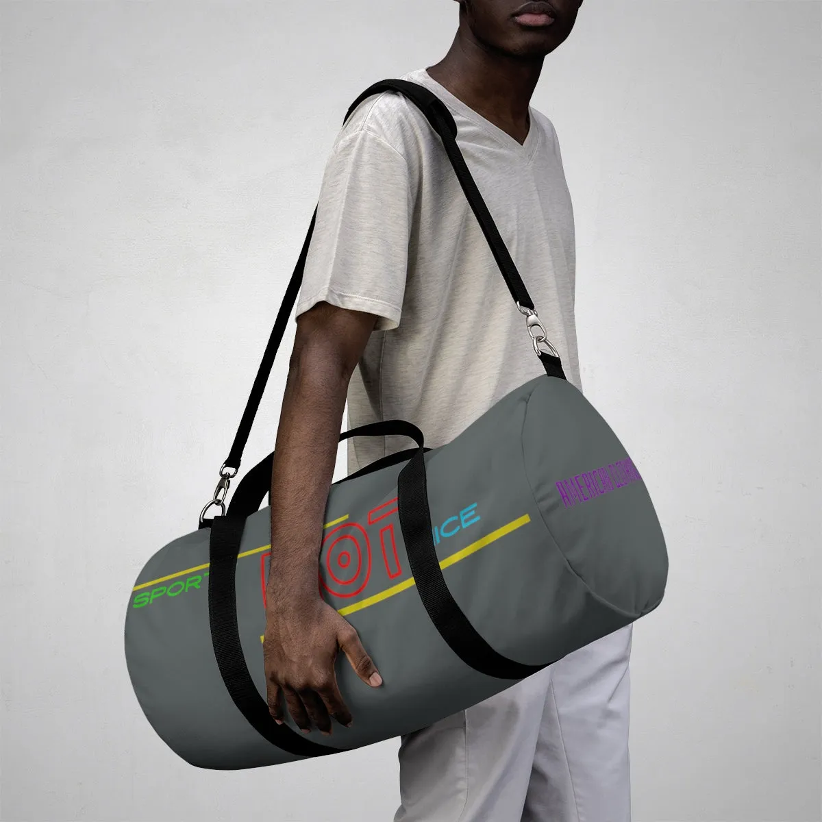 Sports Bag (Sporty Not Nice ) Grey