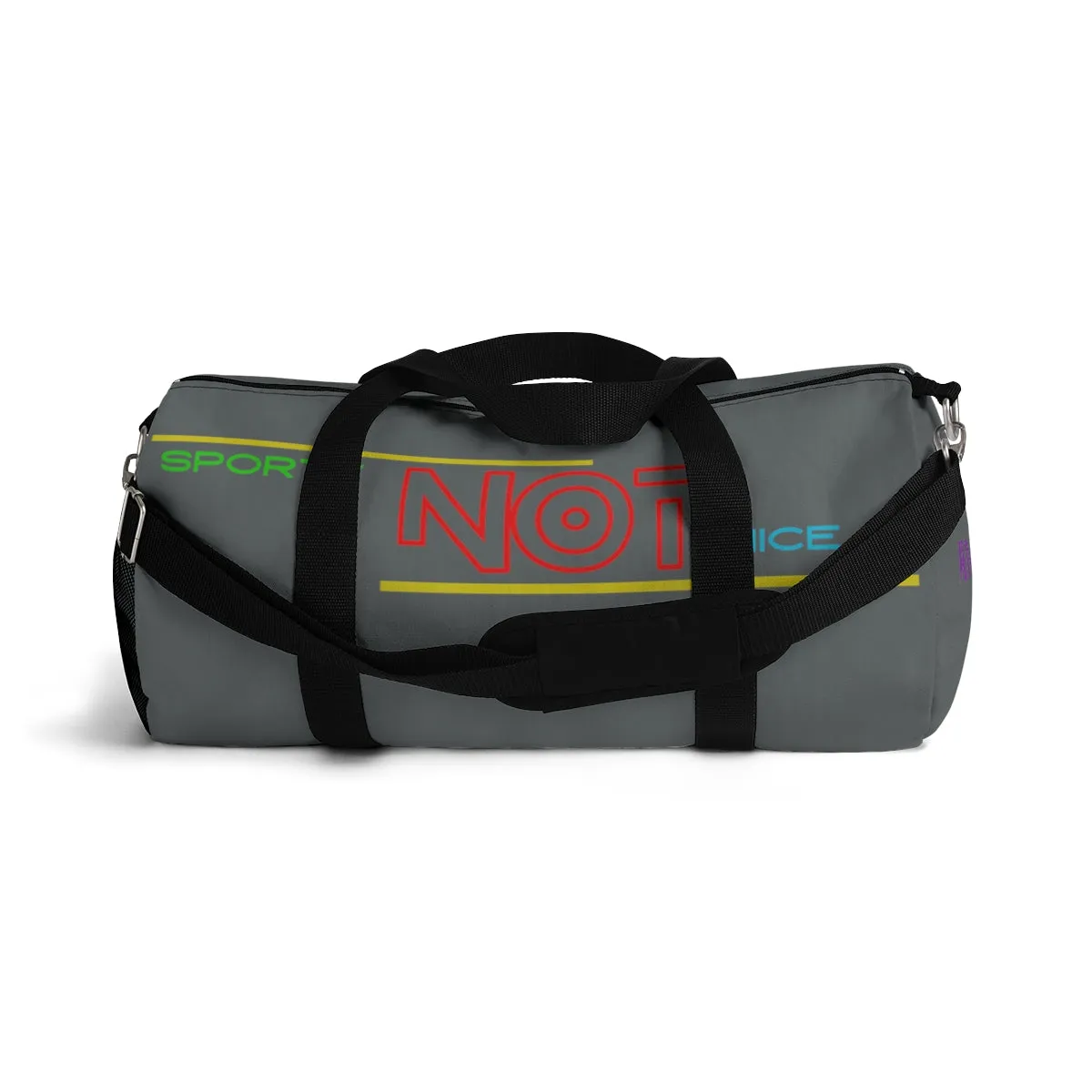 Sports Bag (Sporty Not Nice ) Grey