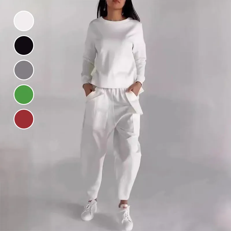 🌷Sporty casual ladies suit with multi-pockets
