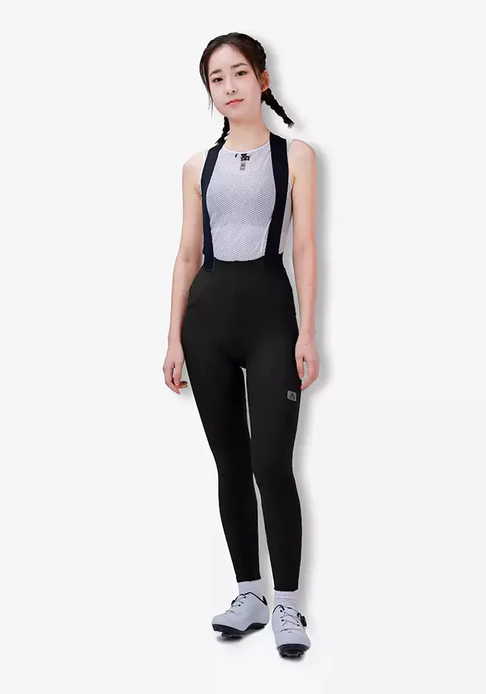 Sunshine Women Winter Fleeced Warm Cycling Bib Pants