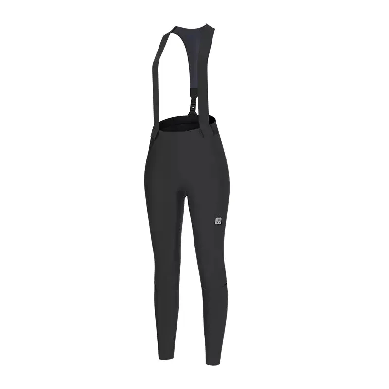 Sunshine Women Winter Fleeced Warm Cycling Bib Pants