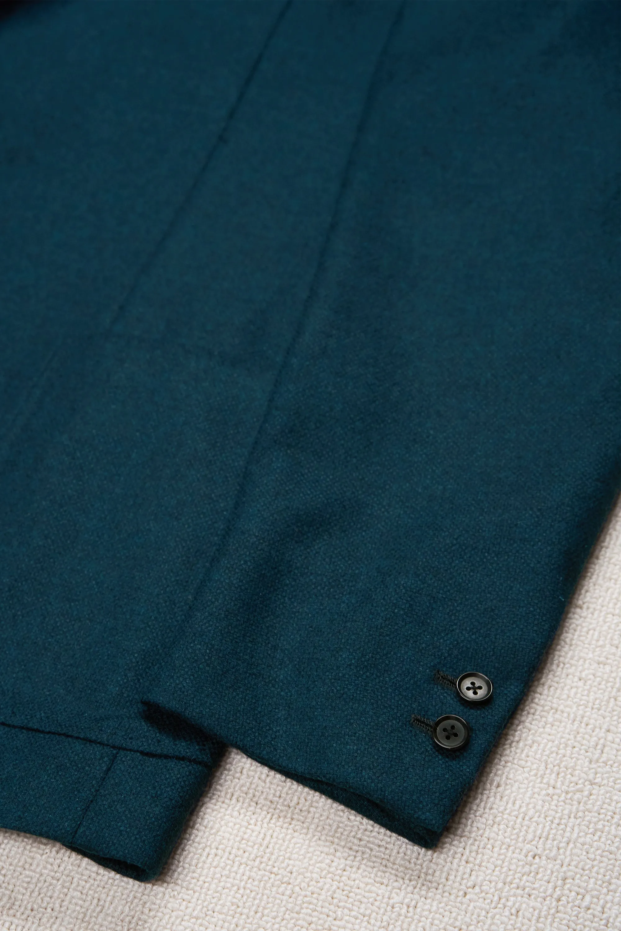Ring Jacket Model 3 Blue Green Wool Sport Coat - Premium Tailored Jacket for Men
