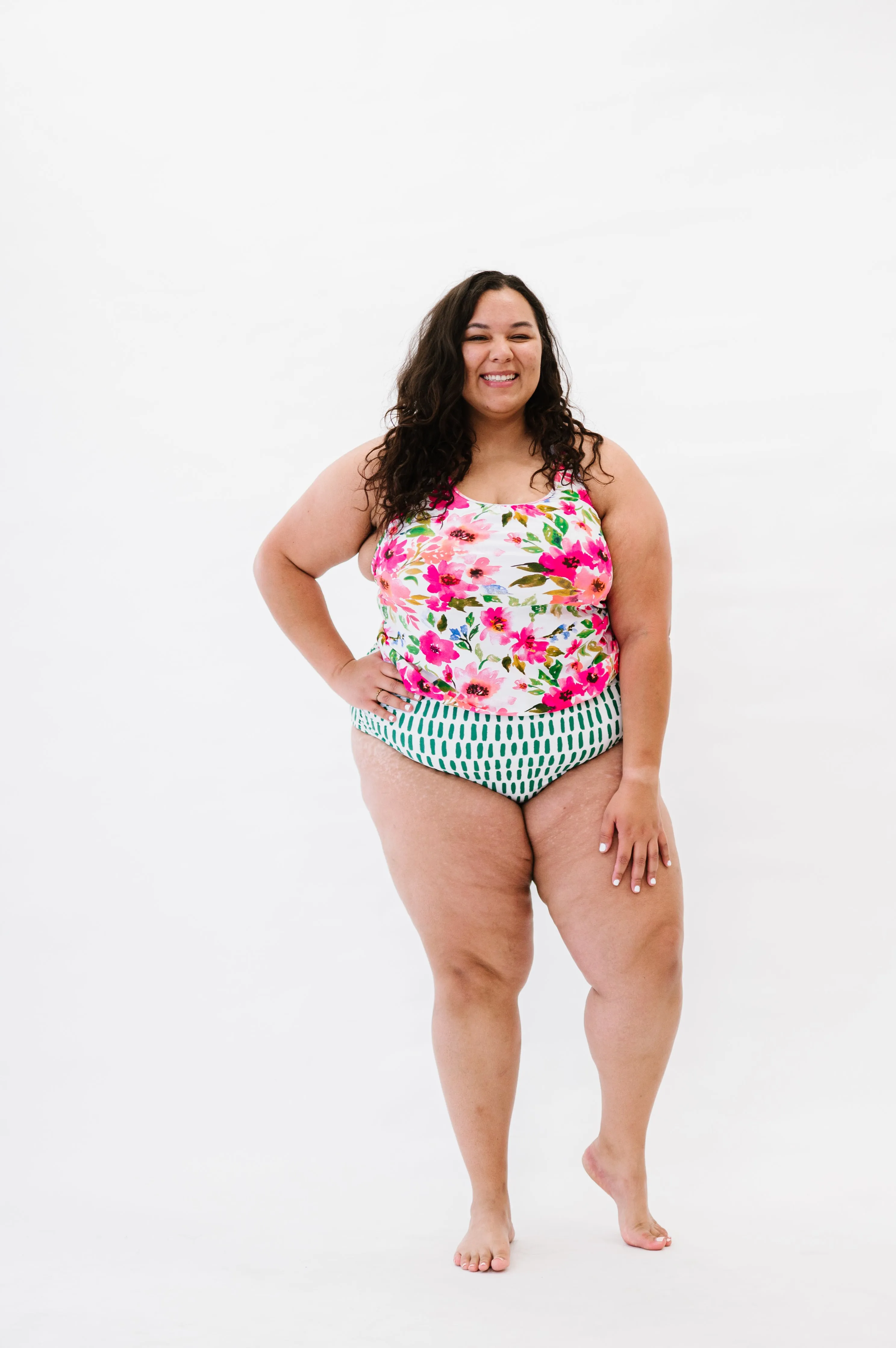 The Chase Top | Pink Floral