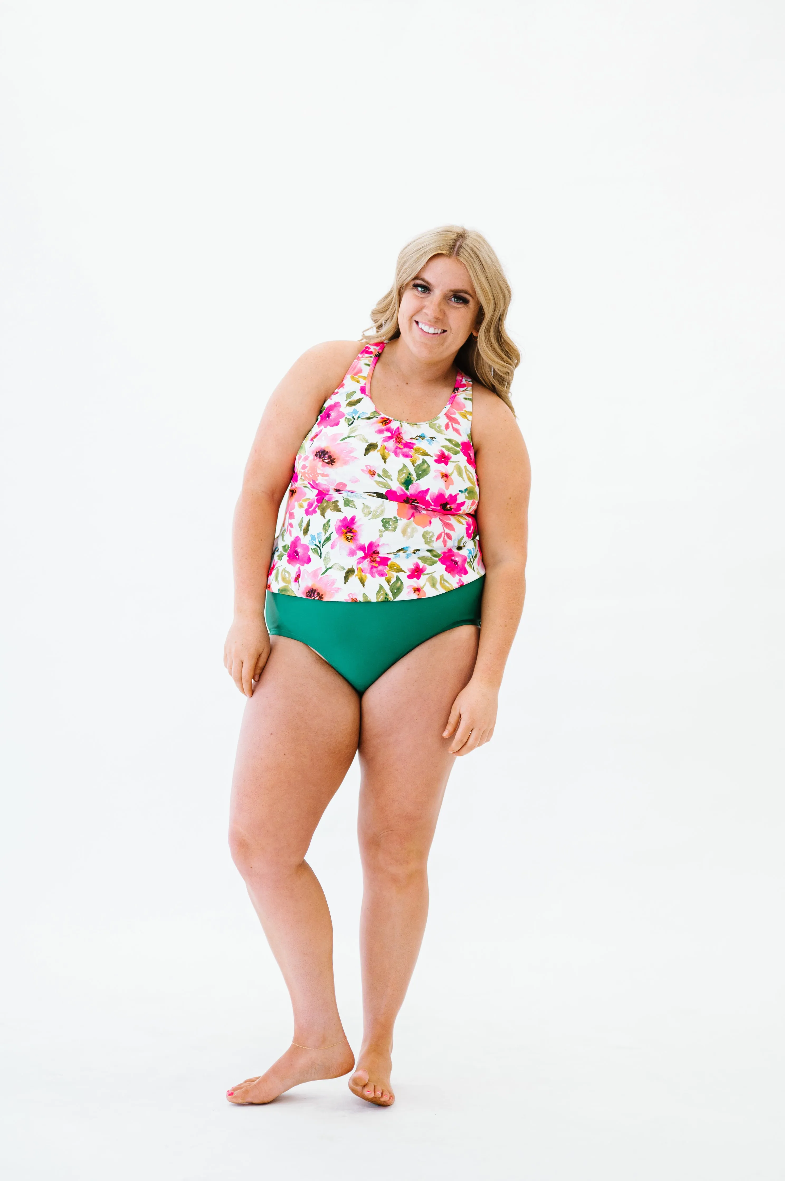 The Chase Top | Pink Floral