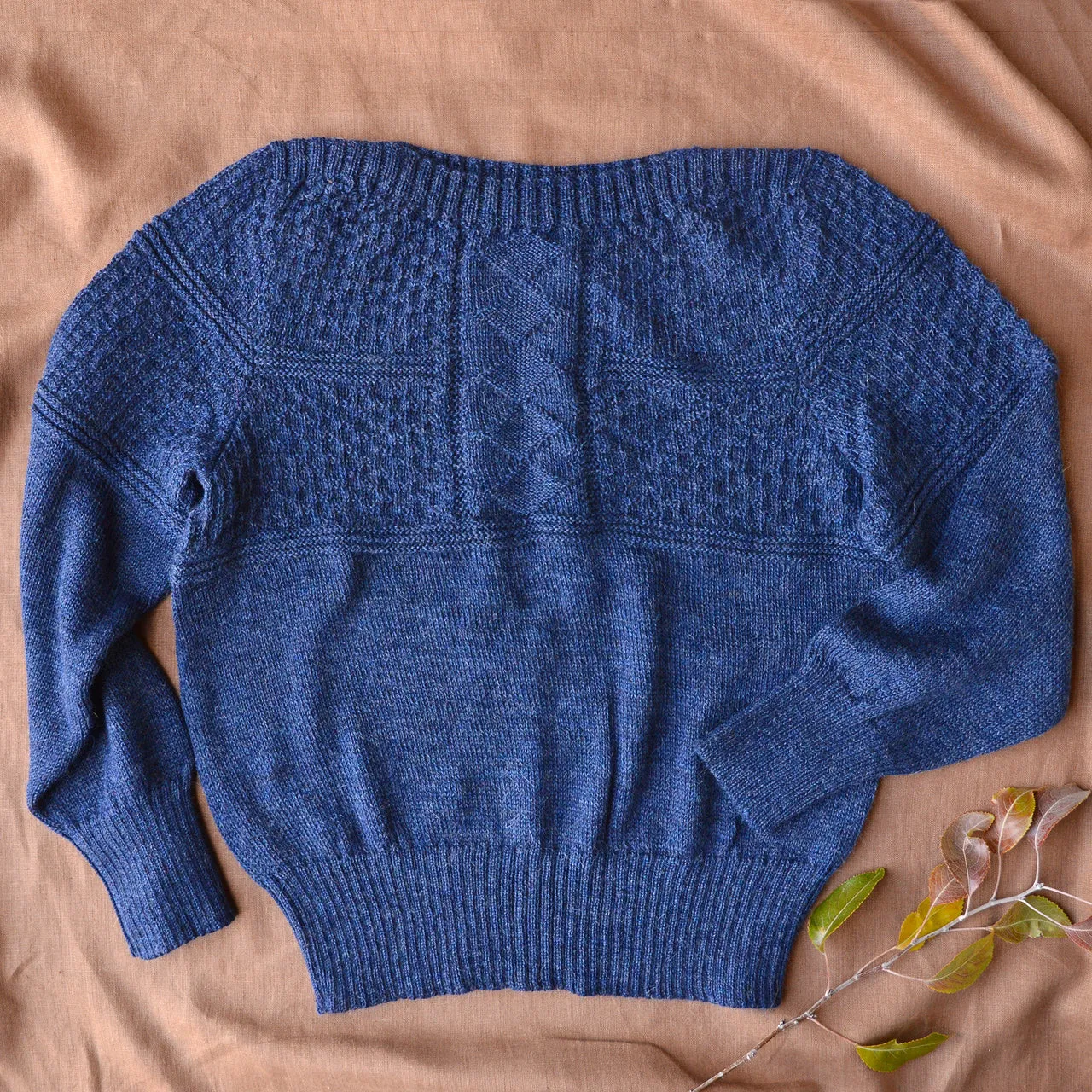 Unisex Fisherman's Gansey - Indigo Dyed (AW25) *Coming 2025