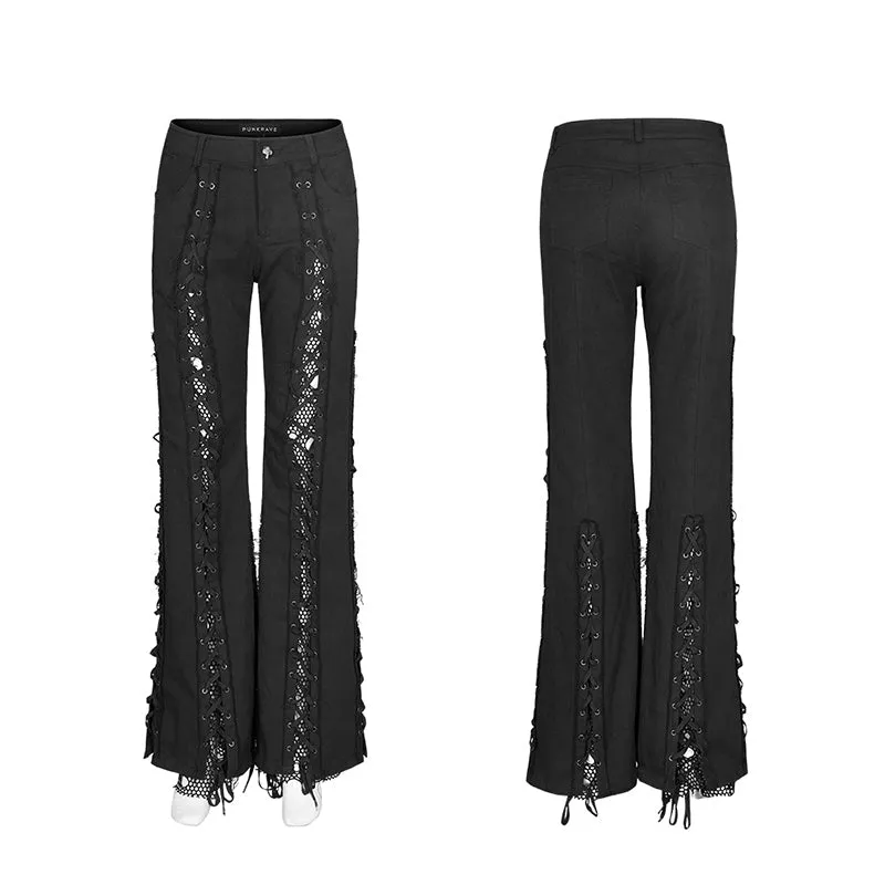 WK-473NCF PUNK female ripped pants