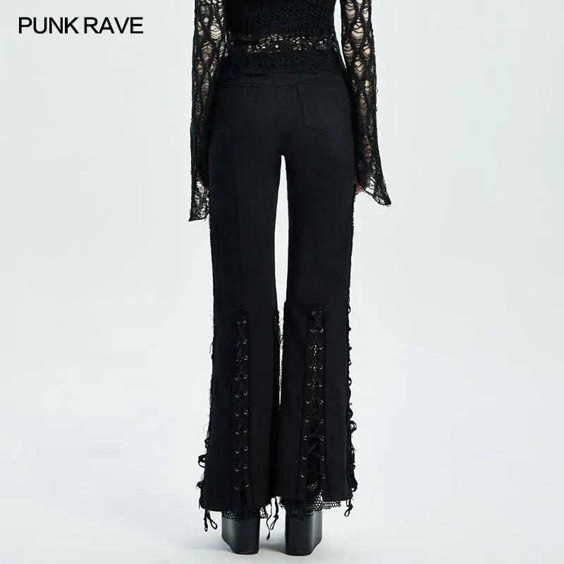 WK-473NCF PUNK female ripped pants