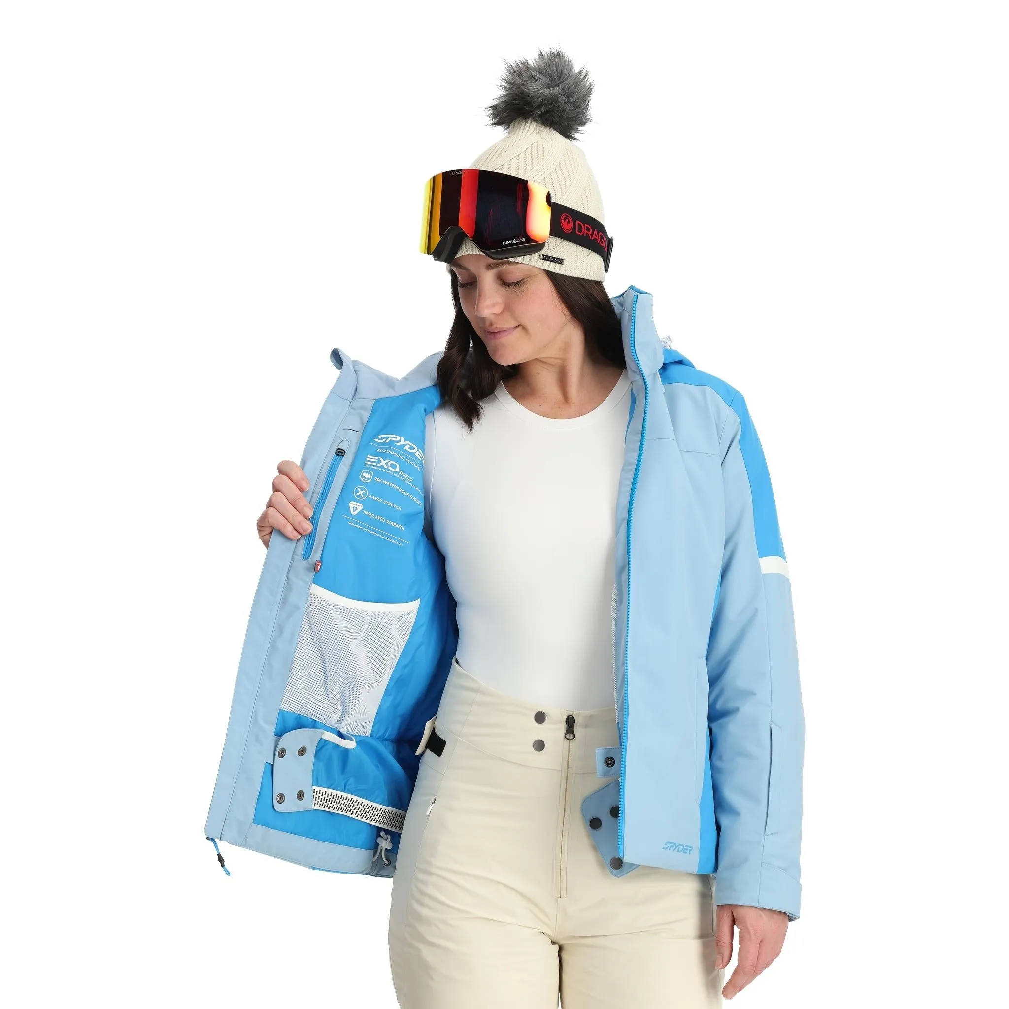 Womens Andorra - Blue Drift