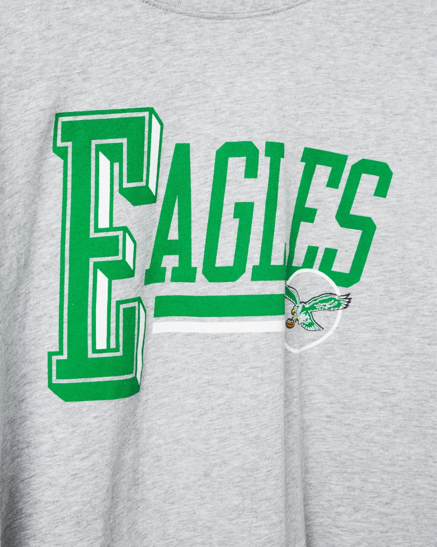 Women's Philadelphia Eagles Field Goal Long Sleeve Crop